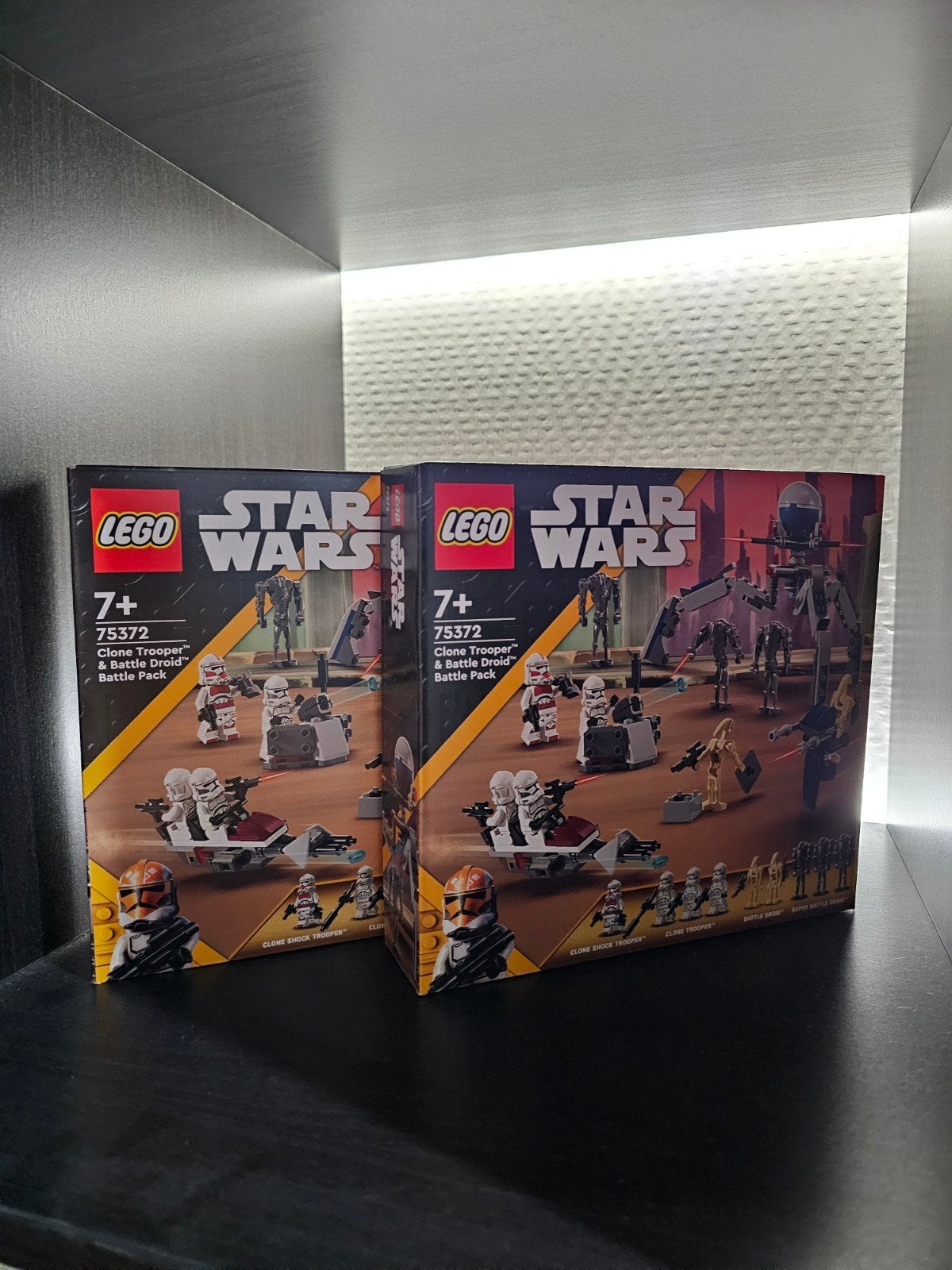 Lego Star Wars 2x 75372 Battle Pack (SEALED), Star Wars, Lego, Nieuw, Ophalen of Verzenden