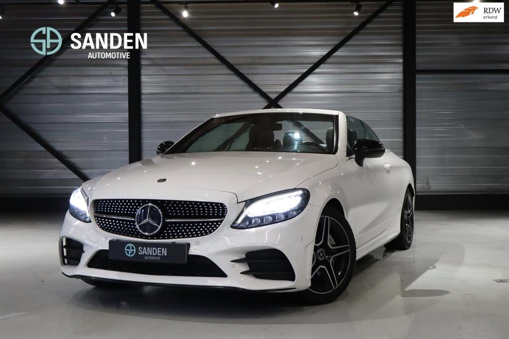 Mercedes-Benz C-klasse Cabrio 200 AMG Premium Plus Pack|Auto, Auto's, Automaat, 4 cilinders, Cabriolet, 4 stoelen