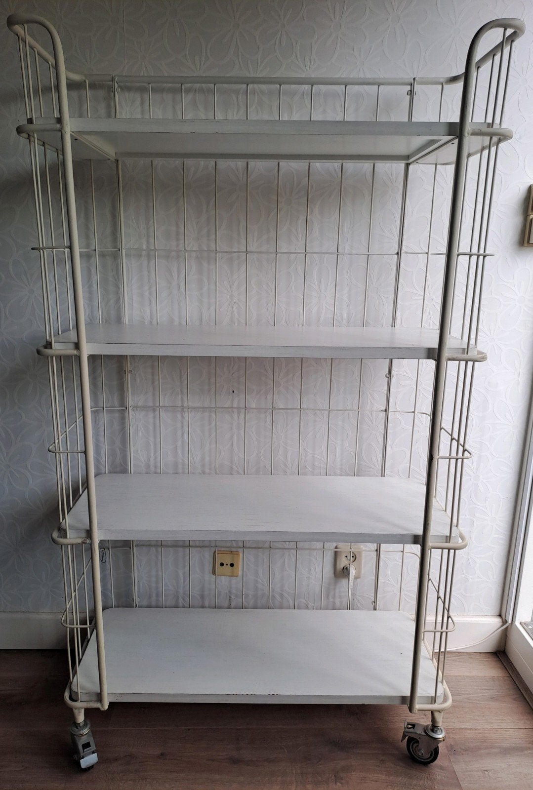 Bakkerskast wit 160cm hoog 95cm breed, Ophalen, Gebruikt