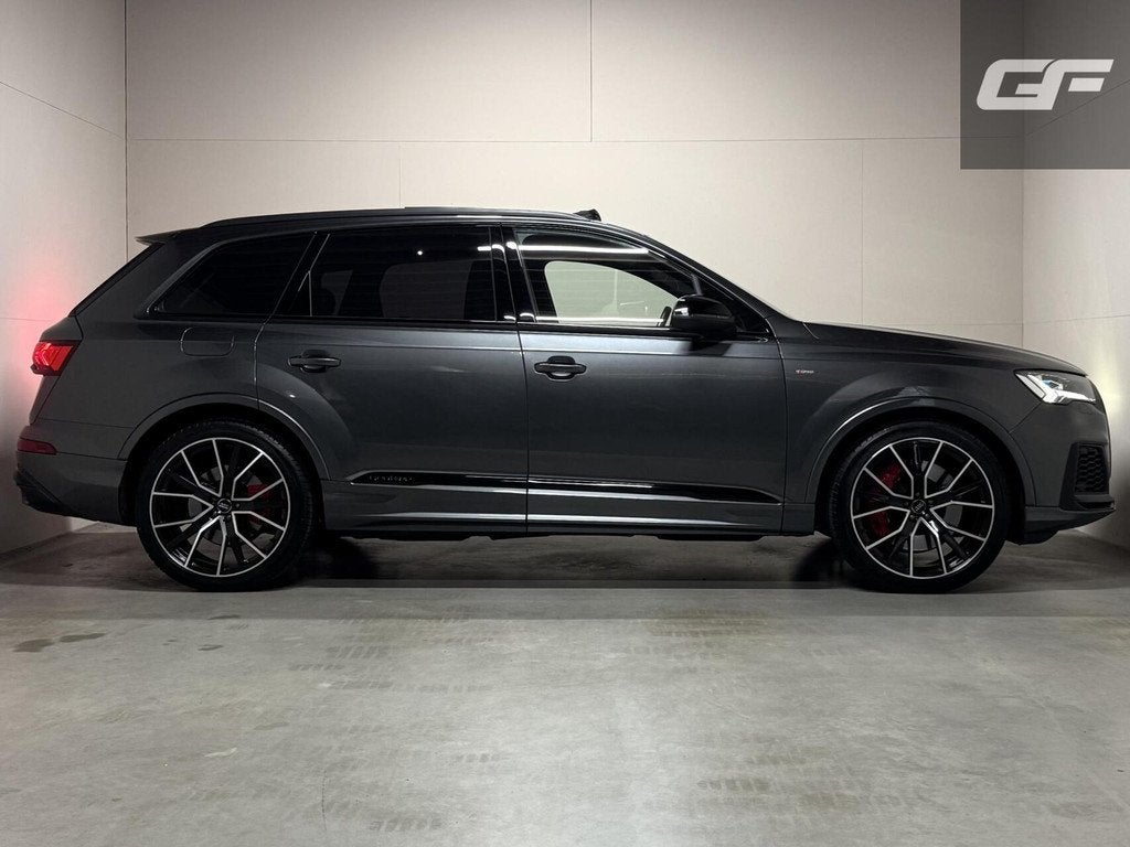 Audi Q7 60 TFSIe Quattro Competition S-Line Pano RS-Seats B&, Auto's, Audi, Automaat, Gebruikt, 2995 cc, Met garantie (alle)