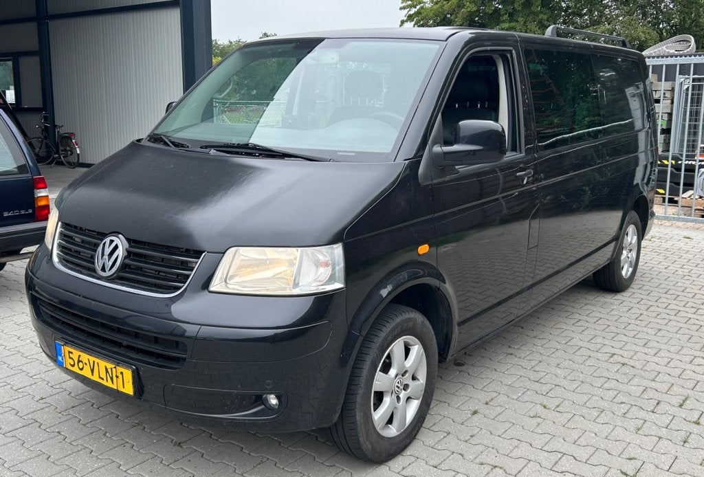 VW Transporter T5 2.5 TDI | DSG | Dubbele cabine, Volkswagen, 2020 kg, Origineel Nederlands, Diesel