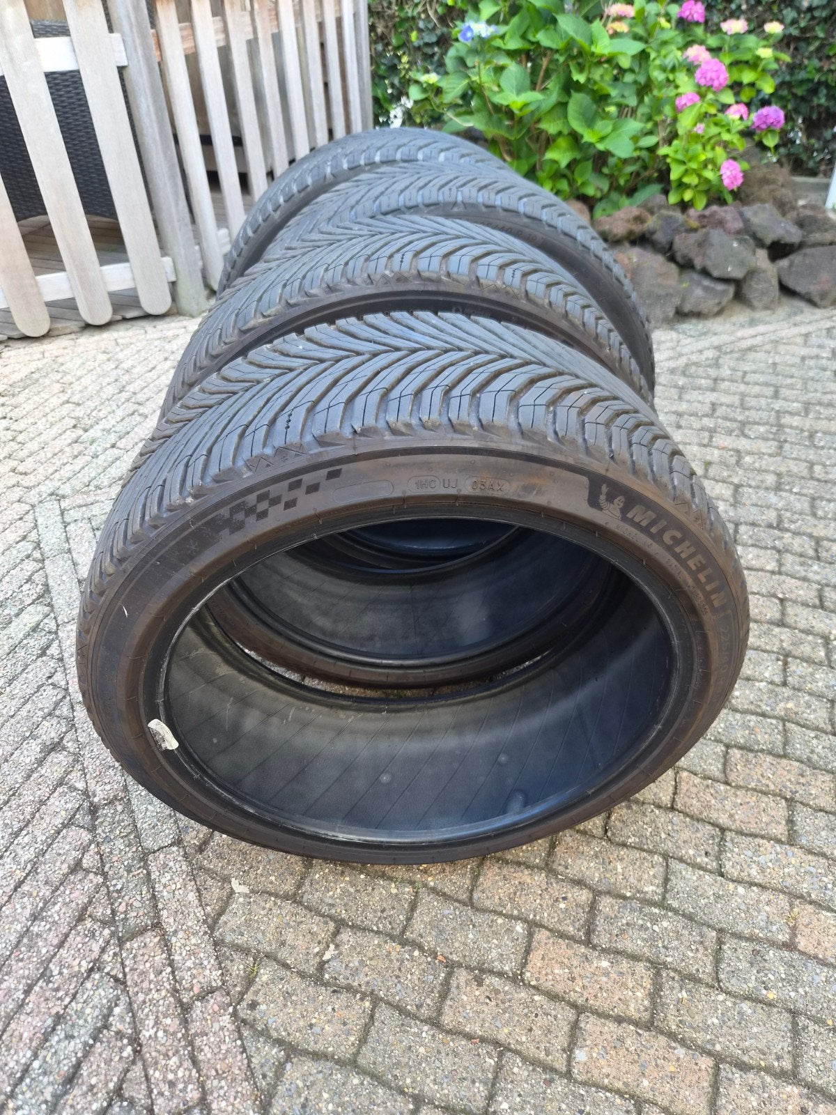 Michelin CrossClimate 225/40 R19 All Season Banden, Auto-onderdelen, Banden en Velgen, Gebruikt, All Season, Band(en), Personenwagen