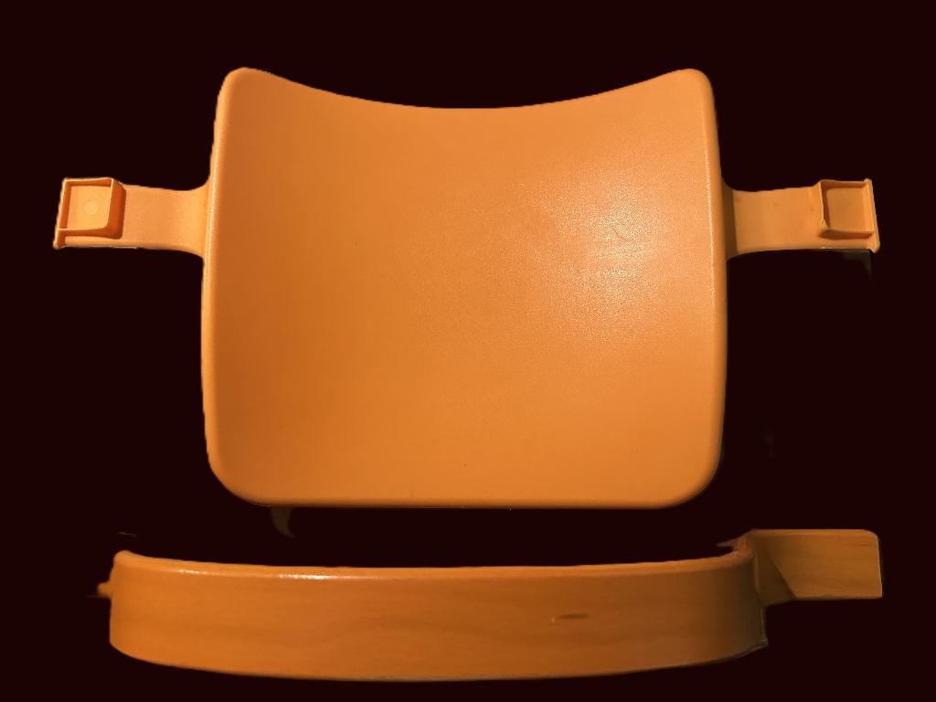 Stokke stoelverkleiner en beugel met riempje Oranje kleur, Kinderen en Baby's, Kinderstoelen, Ophalen, Zo goed als nieuw, Overige typen