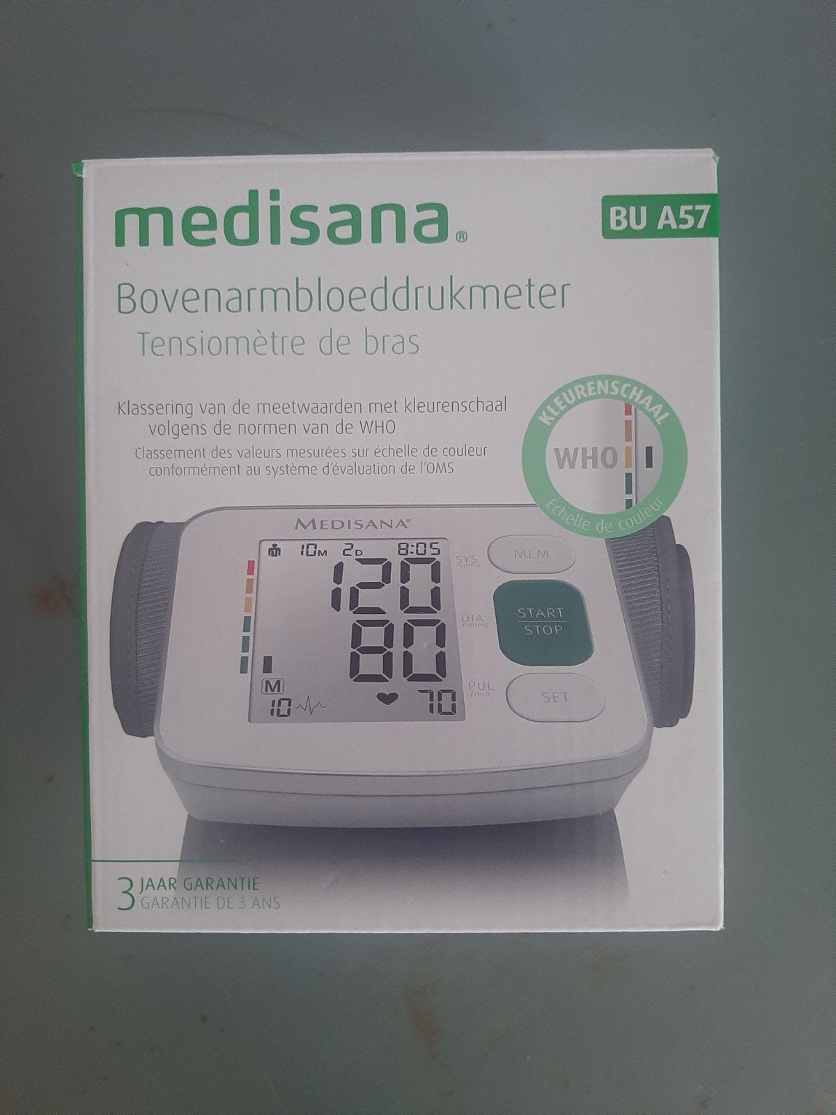 Medisana Bovenarmbloeddrukmeter BU A57 - Nieuw in doos, Diversen, Verpleegmiddelen, Ophalen of Verzenden, Nieuw