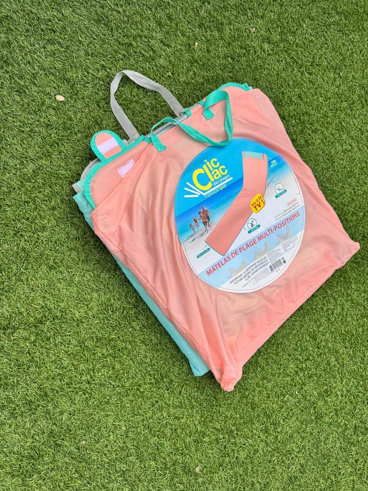 2 Clic Clac Strandmatrassen, Ophalen, Nieuw, Campingstoel