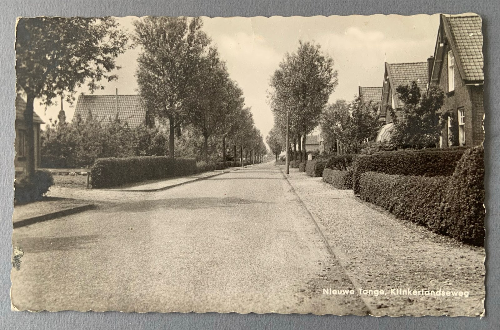 Nieuwe Tonge, Klinkerlandseweg, Verzenden, 1920 tot 1940, Gelopen