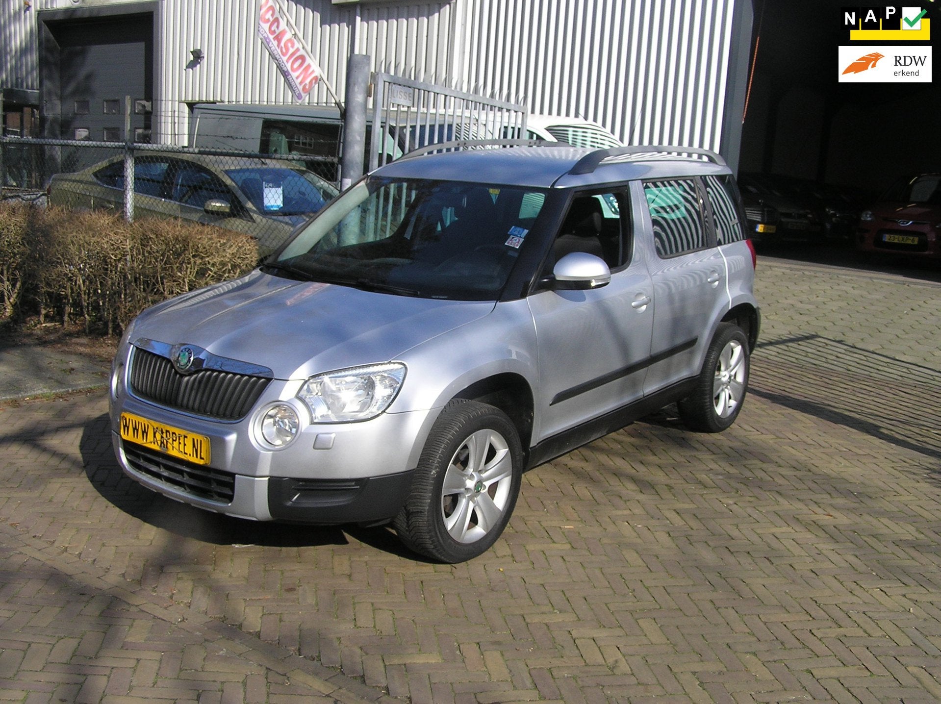 Skoda Yeti 1.2 TSI Ambition nap pas airco nieuwe apk, Voorwielaandrijving, Euro 5, Gebruikt, 4 cilinders