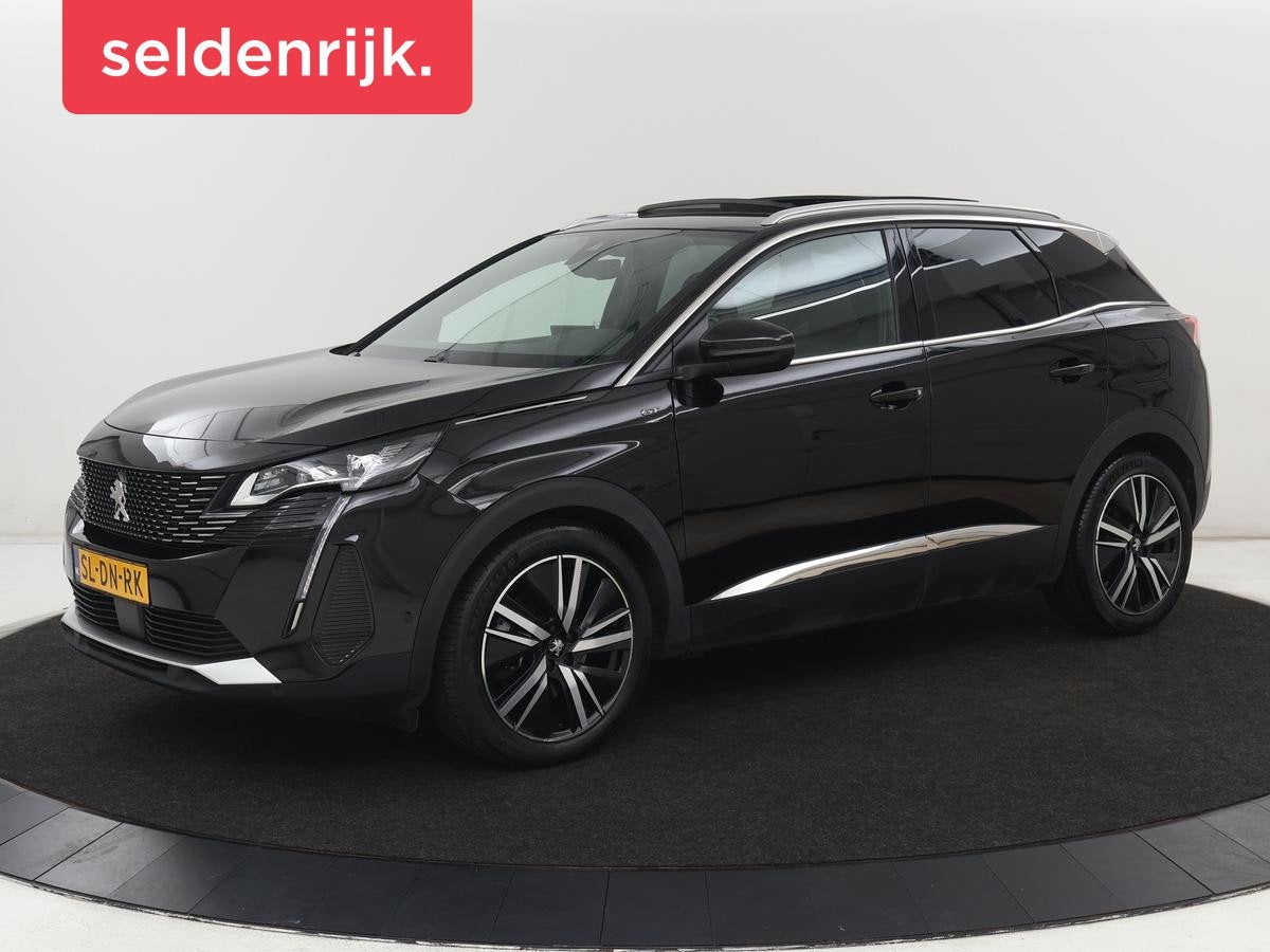 Peugeot 3008 1.6 HYbrid 225 GT | SOH 91,2% | Panoramadak | L, Euro 6, Zwart, Hybride Elektrisch/Benzine, 13 kWh