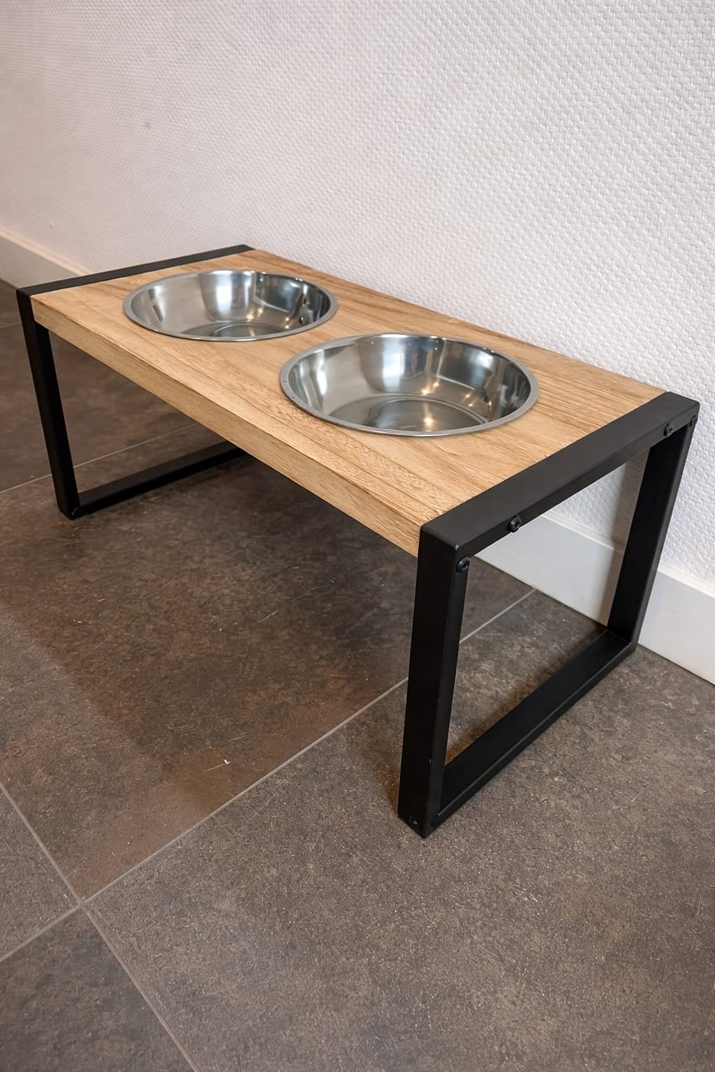 Voerbak Industrieel XL Hondenbak Hond Dinerset, Ophalen of Verzenden, Verstelbaar, Nieuw