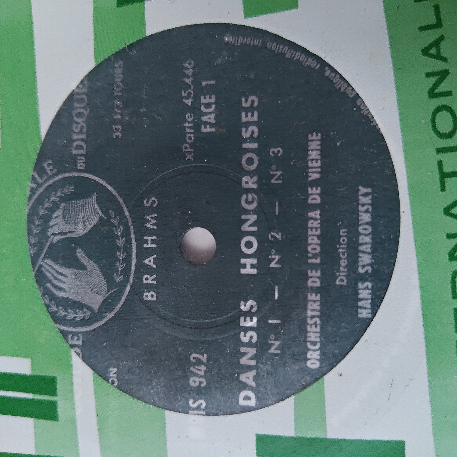 Brahms - Danses Hongroises (Orchestre de l'Opéra de Vienne), Ophalen of Verzenden, Gebruikt, 7 inch, EP