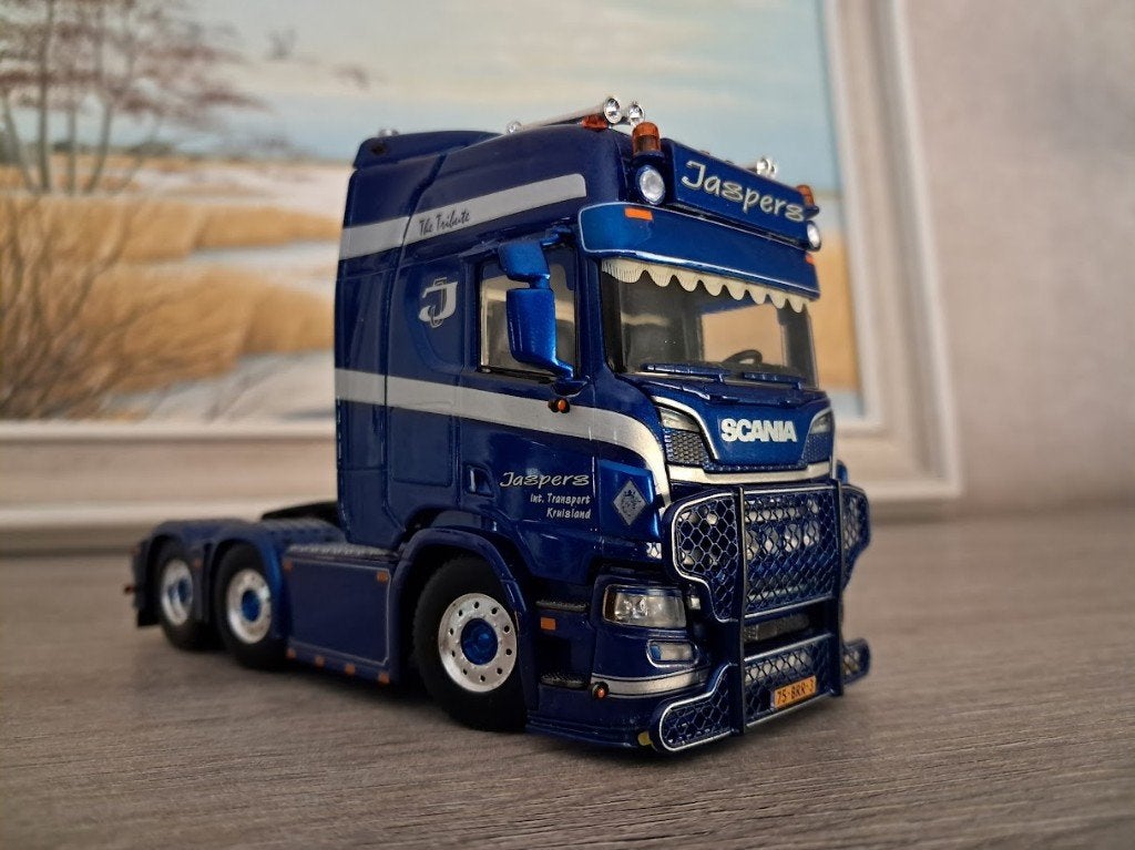 Zeldzame WSI Scania Jaspers "The Tribute", Ophalen of Verzenden, Nieuw, Bus of Vrachtwagen, Wsi