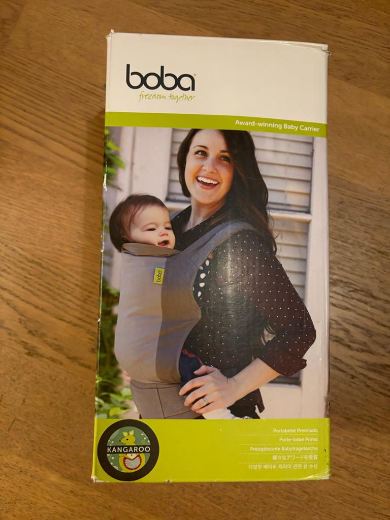 Boba Draagzak - Ergonomisch en Compleet met Accessoires, Overige merken, Buik of Rug, Ophalen of Verzenden, Zo goed als nieuw
