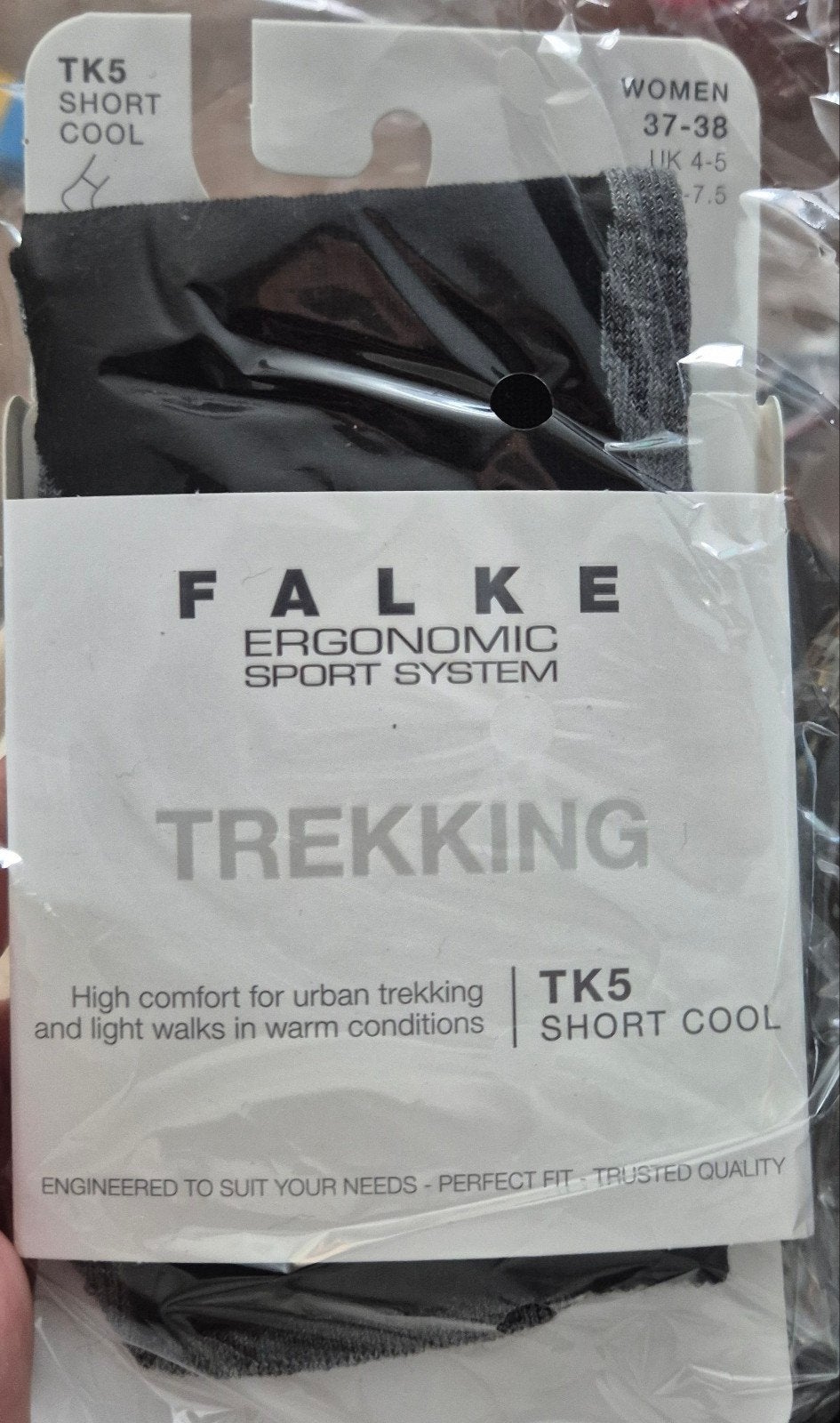 Falke TK5 Short Cool Sokken - Maat 37/38 - Nieuw, Ophalen, Nieuw, Sokken en Kniesokken