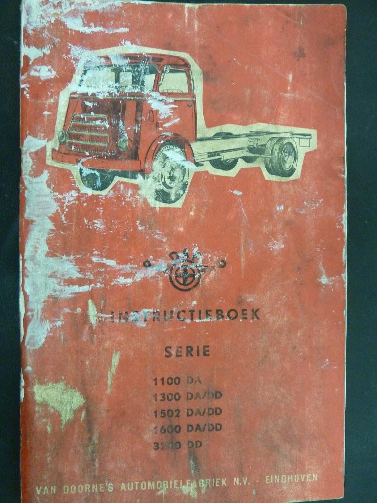 DAF instructie boekje 1964, Ophalen of Verzenden