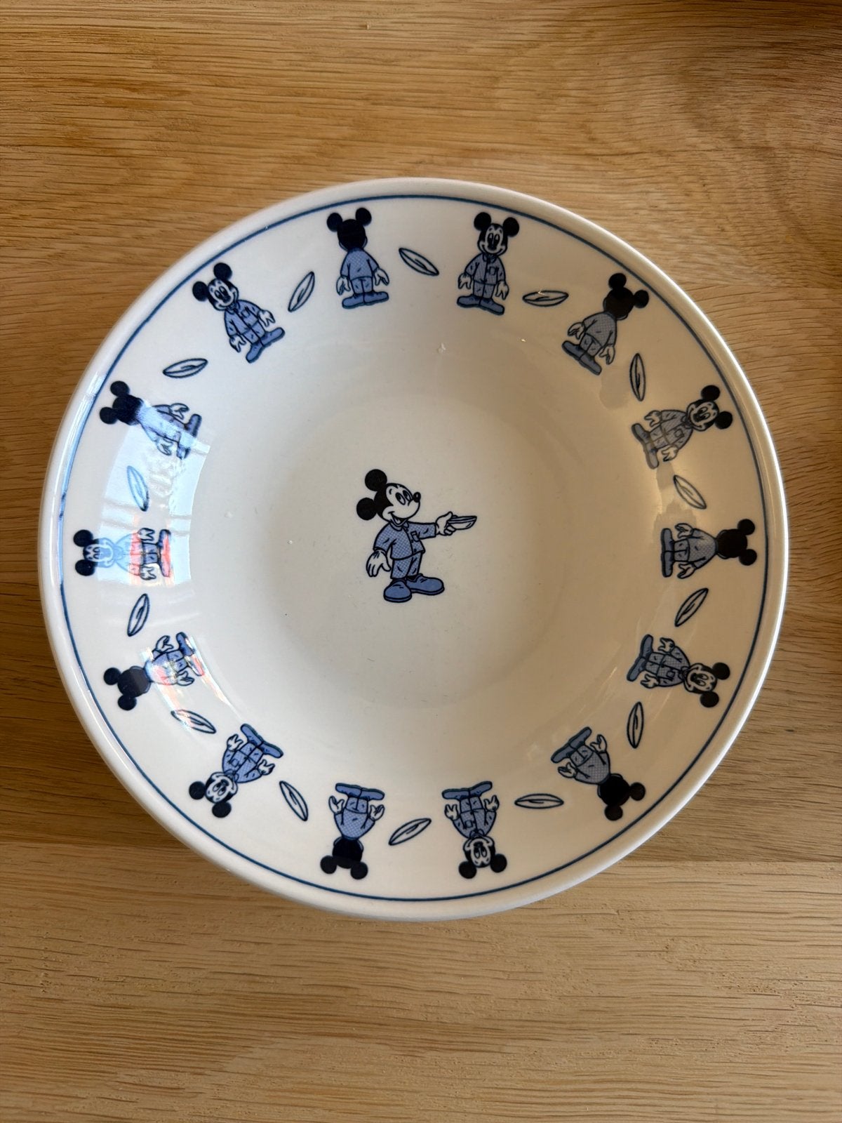 Mickey Mouse Donaldson kommetje Royal Boch, Ophalen, Porselein of Keramiek, Schaal, Rond