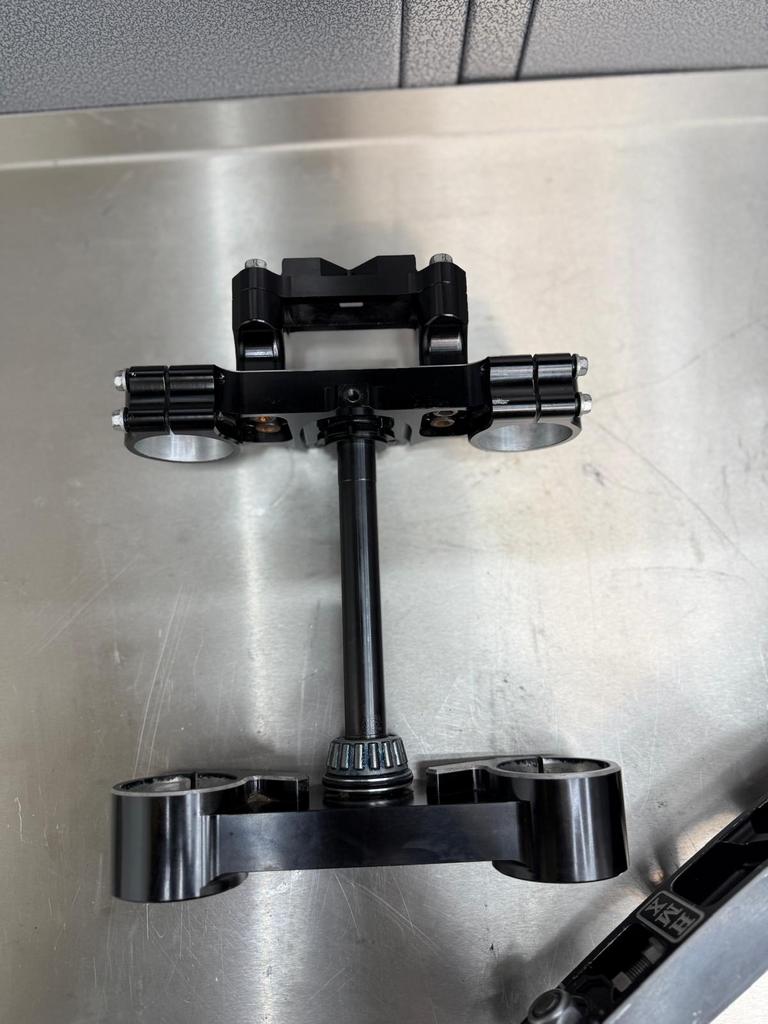 HMX Racing Kroonplaat Set KTM Husqvarna GasGas 50cc Verstelb, Ophalen of Verzenden, Gebruikt