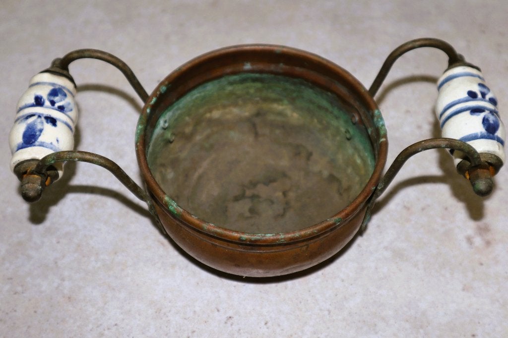 Oud koperen keteltje, Ophalen, Koper