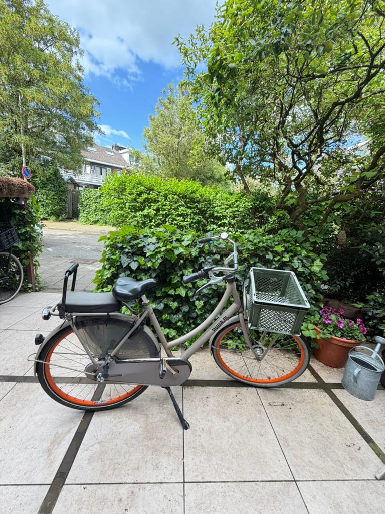 Beige Gezalle stadsfiets, Ophalen, 53 tot 56 cm, Versnellingen, Zo goed als nieuw