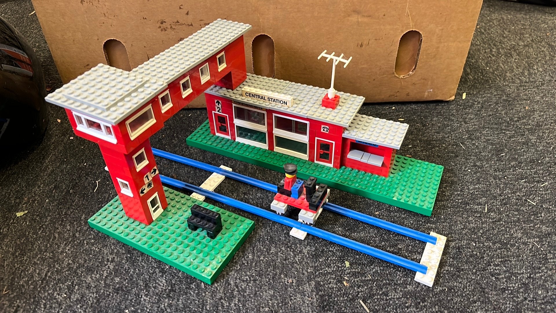 Oud LEGO treinstation 148, Ophalen of Verzenden, Gebruikt, Lego