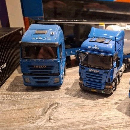 Tekno / Lion Toys De Vries Veendam, Ophalen of Verzenden, Zo goed als nieuw, Bus of Vrachtwagen, Tekno