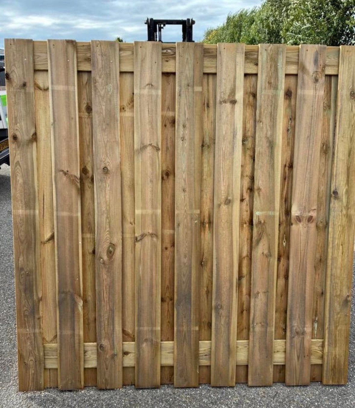Nieuwe 19 planks schuttingen!, Ophalen, 1 tot 2 meter, 6 meter of meer, Nieuw