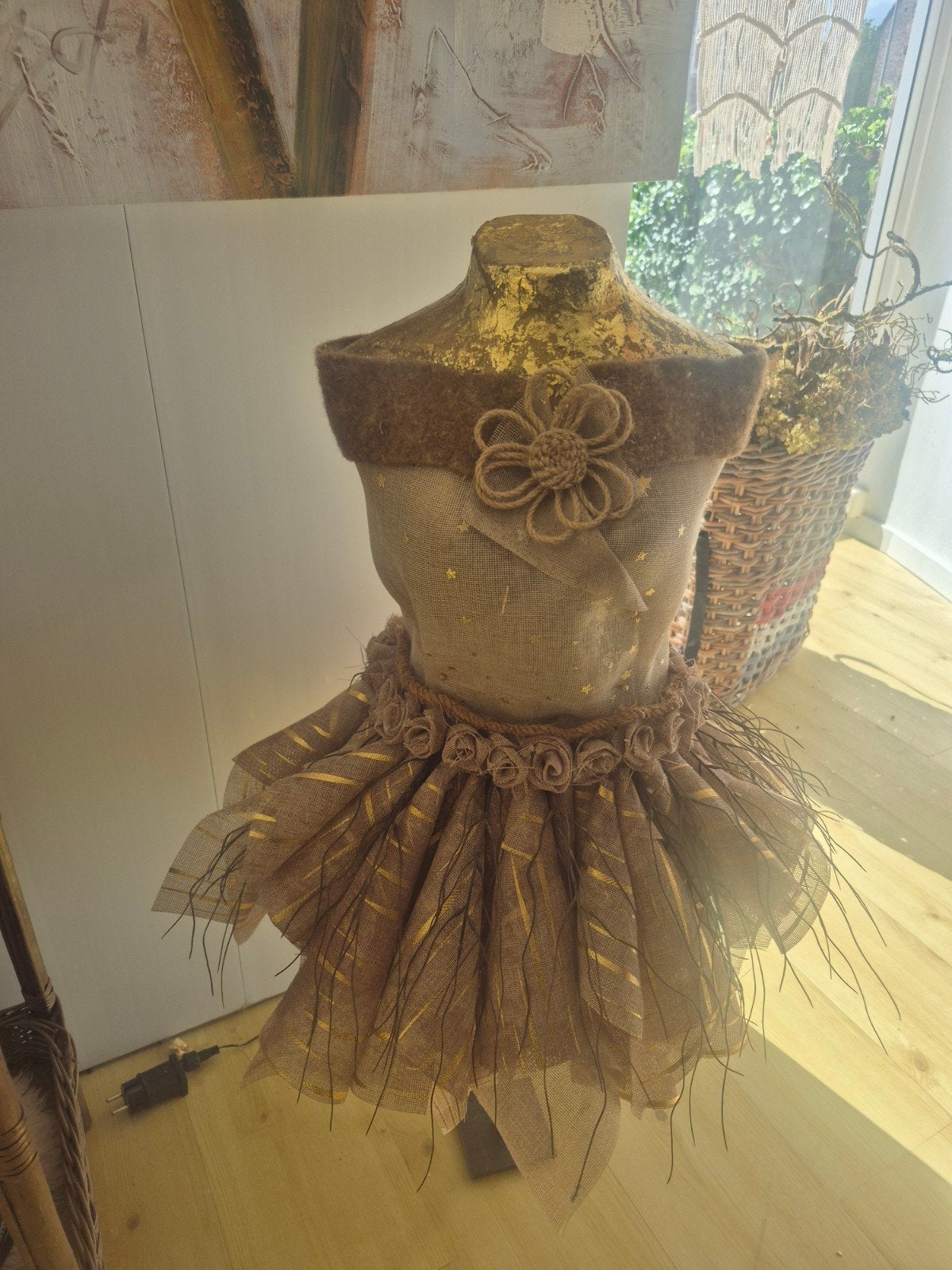 Decoratieve Torso - Uniek Stuk, Boho, Ophalen of Verzenden, Zo goed als nieuw, Natuurlijk materiaal