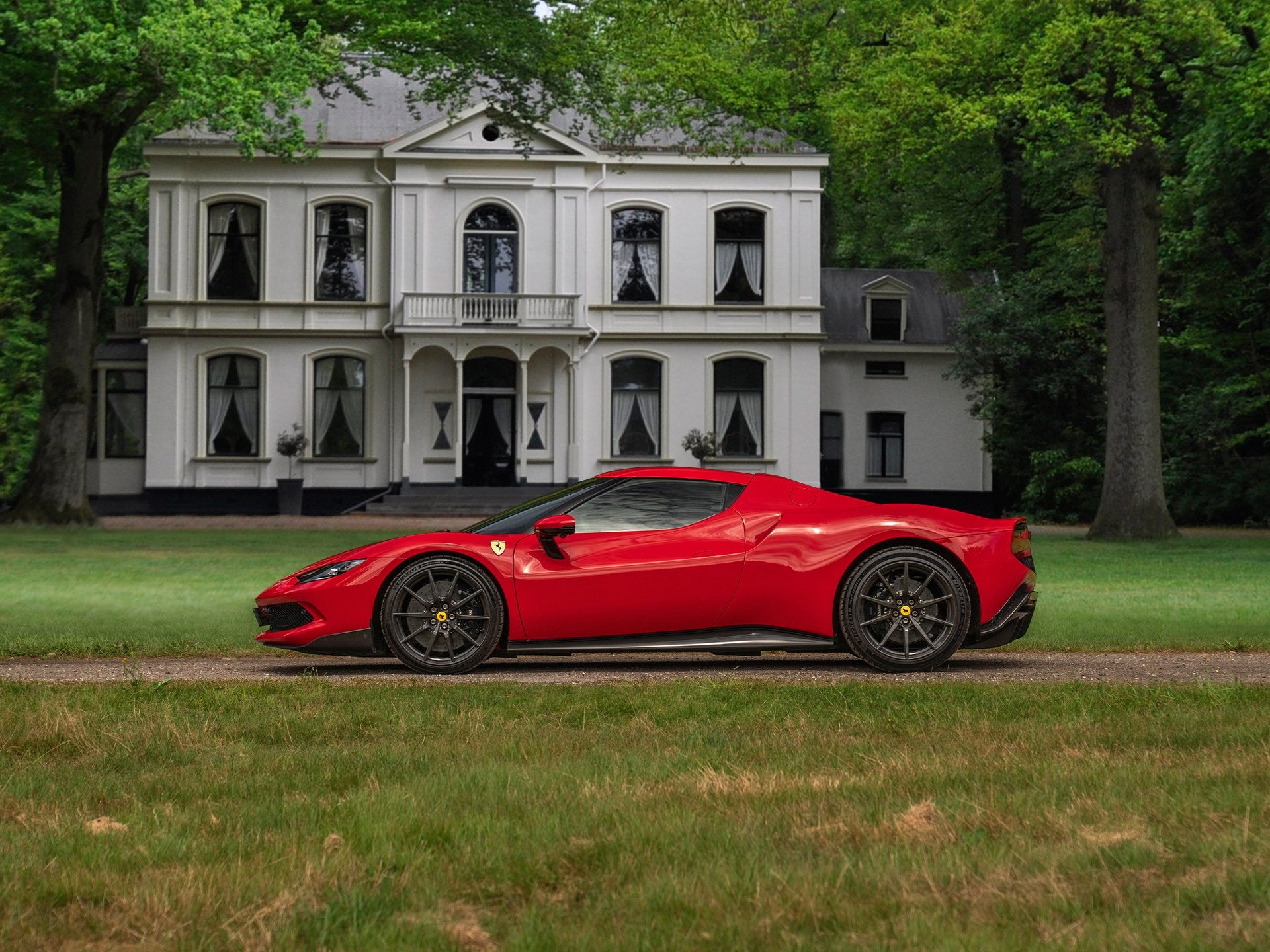 Ferrari 296 GTB 3.0 V6 Assetto Fiorano | Warranty 04-2029 |, Auto's, Ferrari, Achterwielaandrijving, Gebruikt, Met garantie (alle)