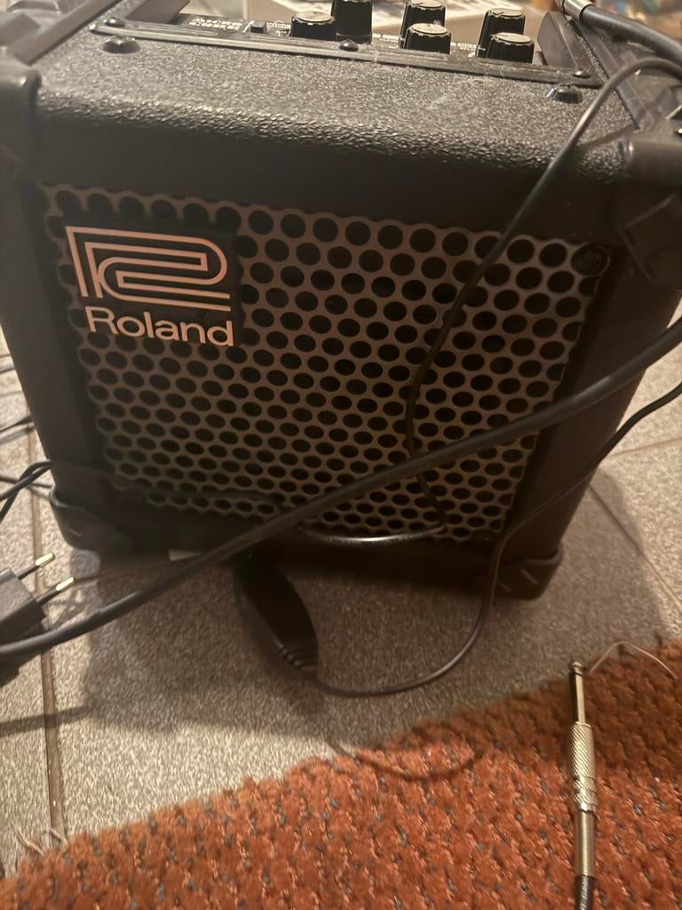 Roland Micro Cube versterker, Muziek en Instrumenten, Versterkers | Bas en Gitaar, Ophalen of Verzenden, Gebruikt, Gitaar, Minder dan 50 watt