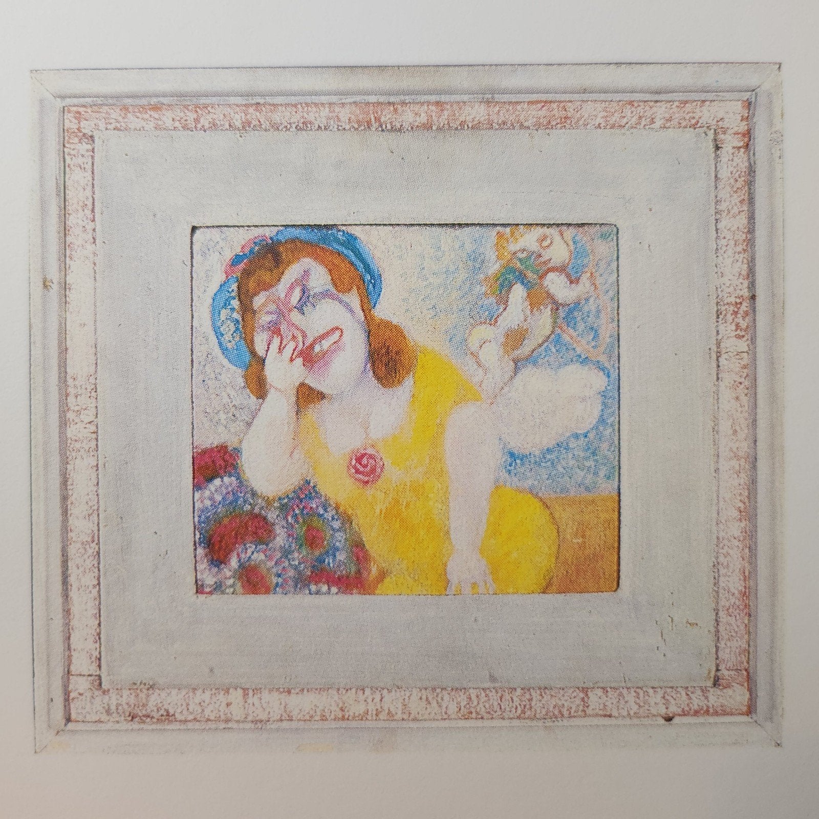 Kunstkaart Aad de Haas - Cupido (1966), Verzenden, 1980 tot heden, Ongelopen, Cultuur en Media