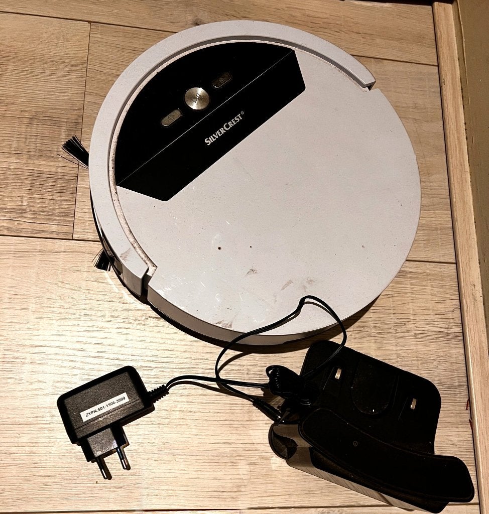 SilverCrest robotstofzuiger met dweilfunctie SSWR A1, Overige merken, Gebruikt, Ophalen of Verzenden, Robotstofzuiger