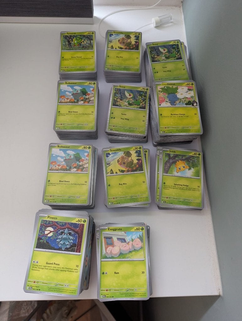 Pokémon: complete (base) sets common + holo, Ophalen of Verzenden, Nieuw, Meerdere kaarten
