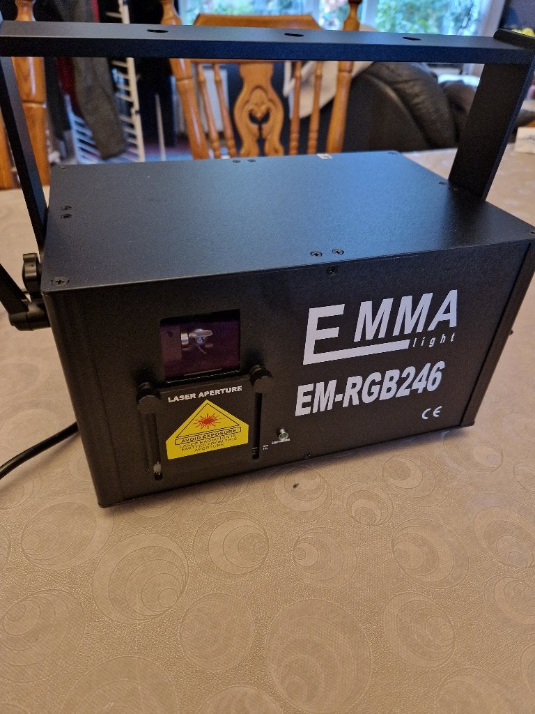 3W RGB ILDA ShowLaser/Projector – 50kpps – Full Diode, Ophalen, Zo goed als nieuw, Laser, Geluidgestuurd