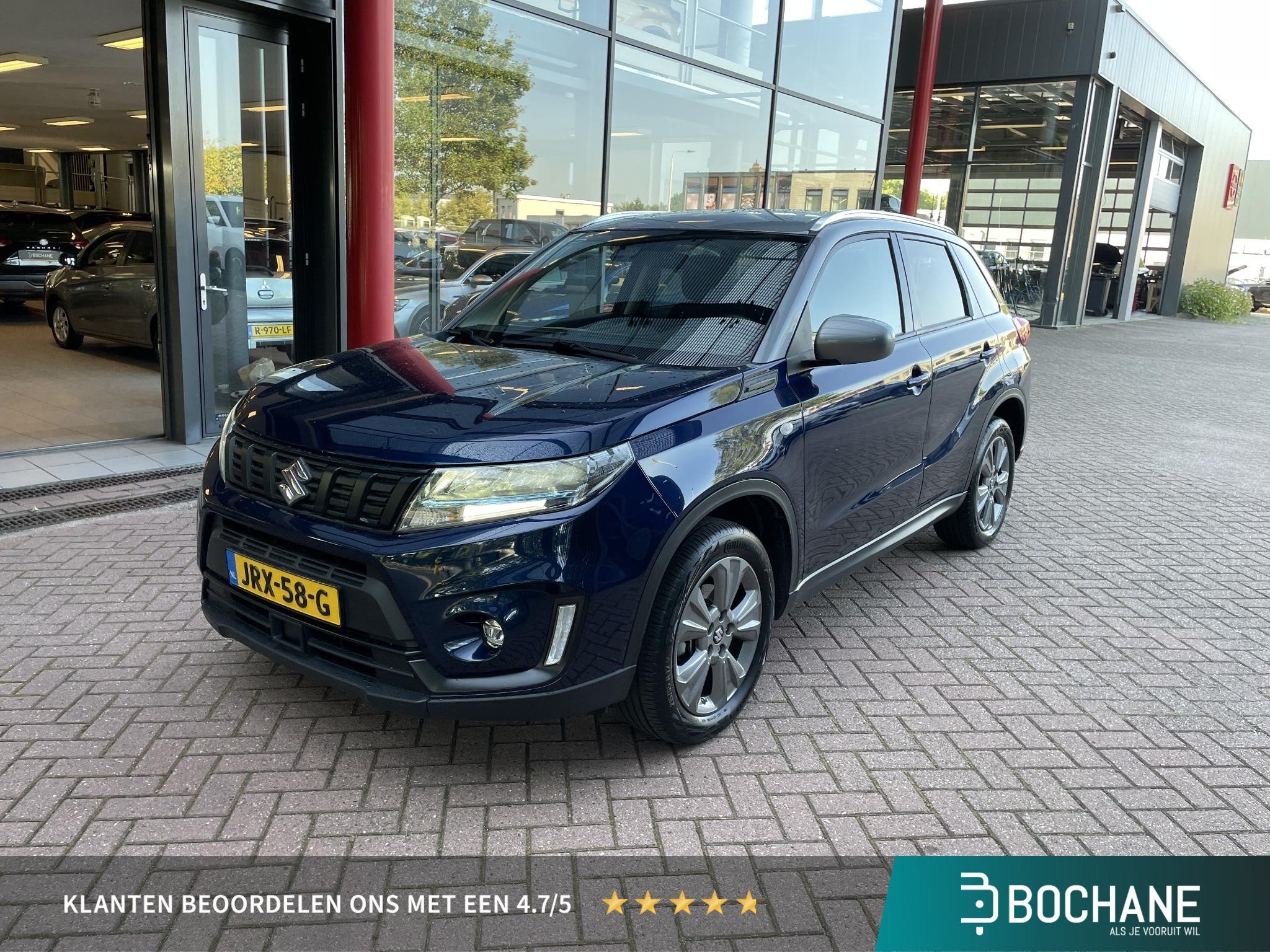 Suzuki Vitara 1.5 Hybrid Select | Navigatie via Carplay/Andr, Auto's, Automatische klimaatregeling, Stof, Gebruikt, Euro 6