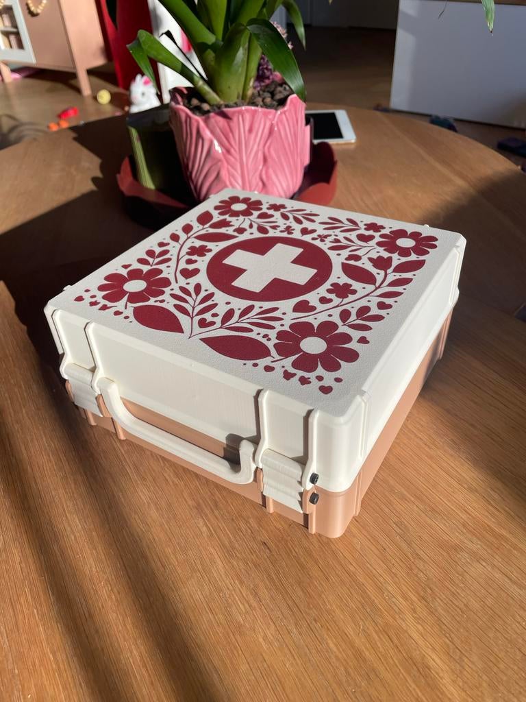 3d geprinte EHBO doos (zonder inhoud), Ophalen of Verzenden, Nieuw