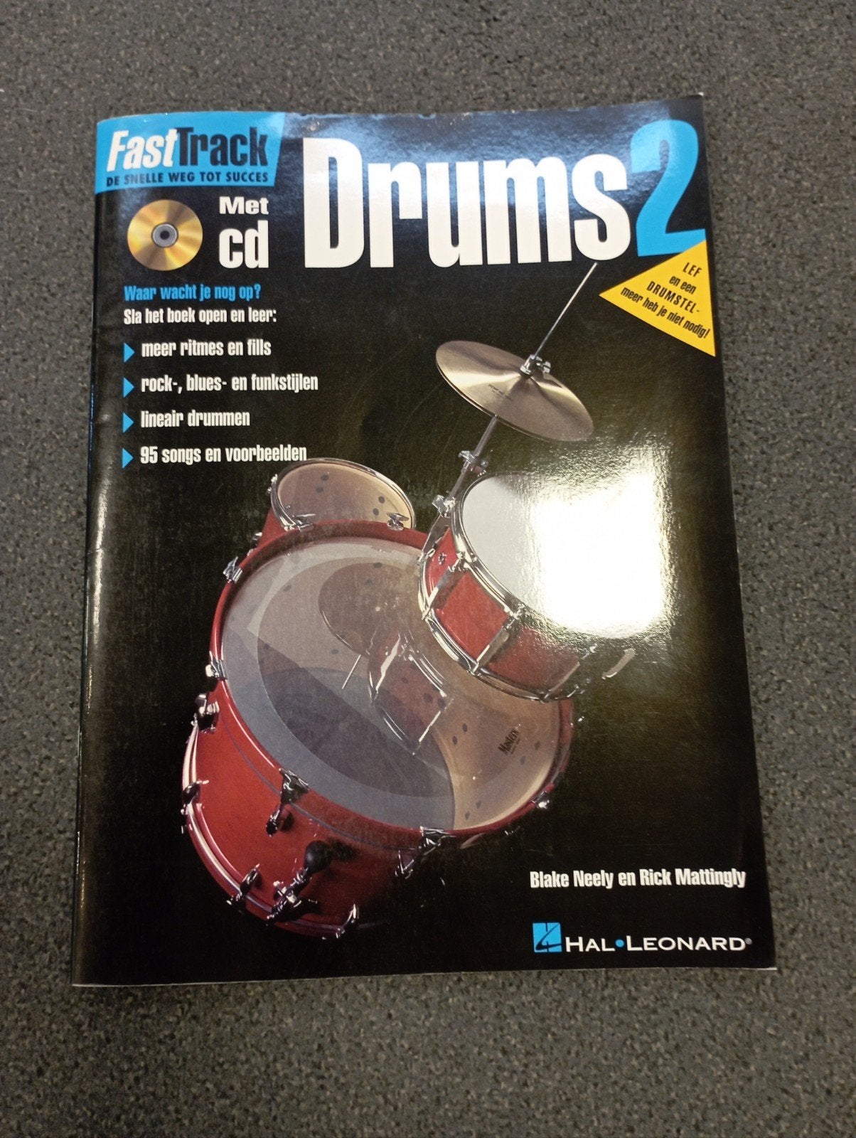 Fast Track Drums 2, Ophalen of Verzenden, Nieuw, Les of Cursus, Populair