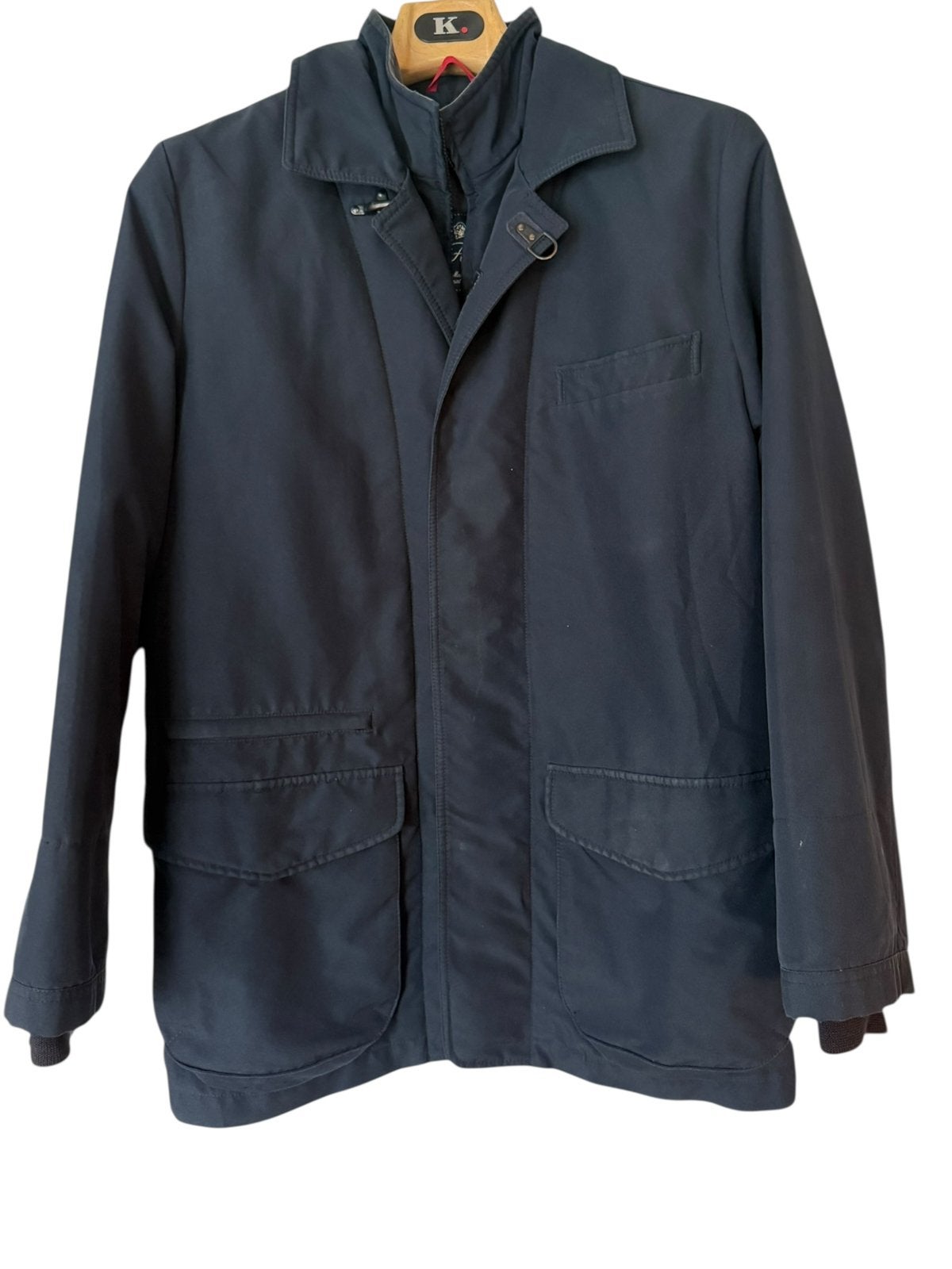 Fay Jacket – Maat L – Donkerblauw, Ophalen of Verzenden, Gedragen, Maat 52/54 (L), Blauw
