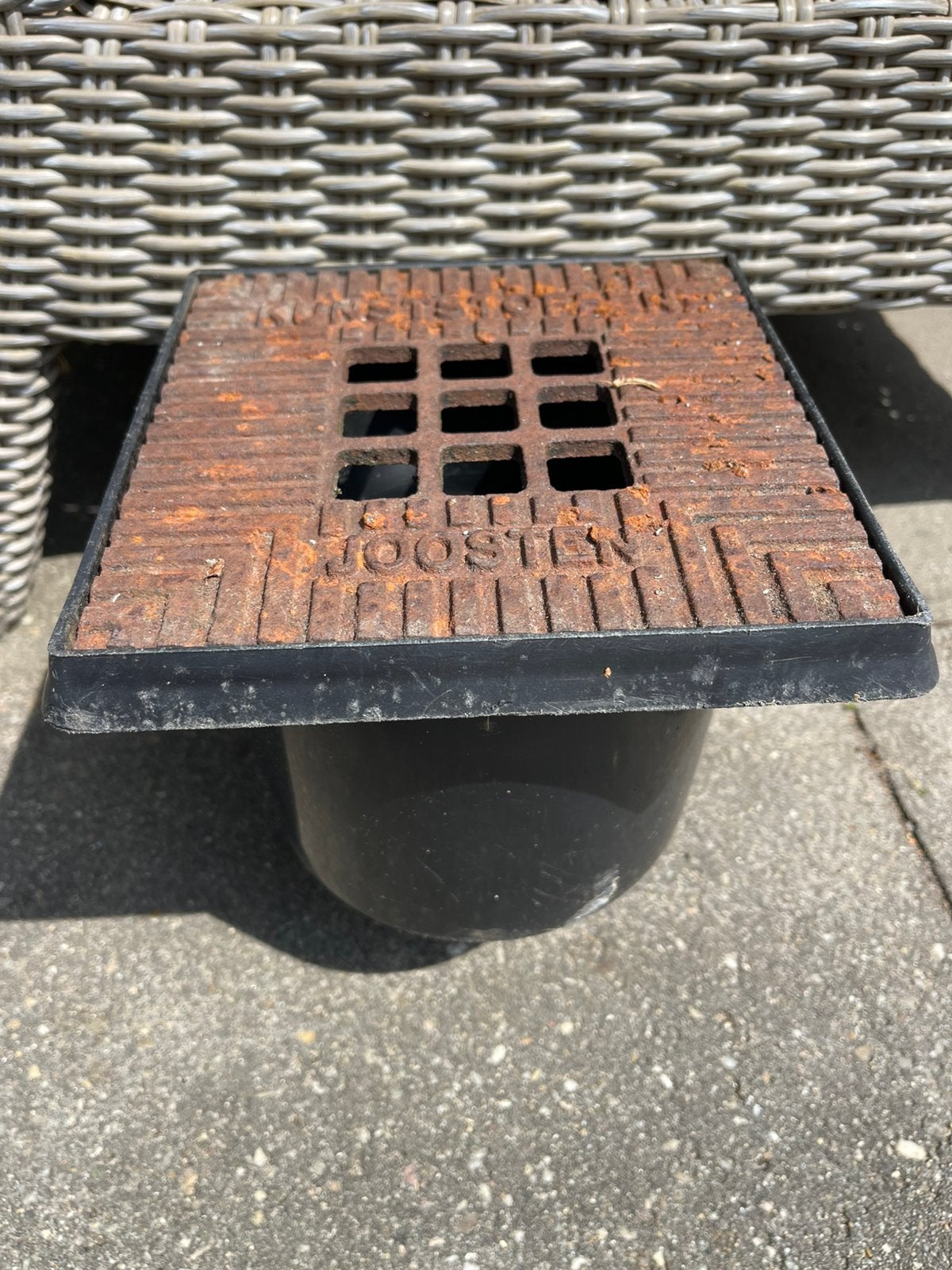Afvoerputje voor buiten, Ophalen of Verzenden, Zo goed als nieuw, Minder dan 2 meter, 80 mm of meer