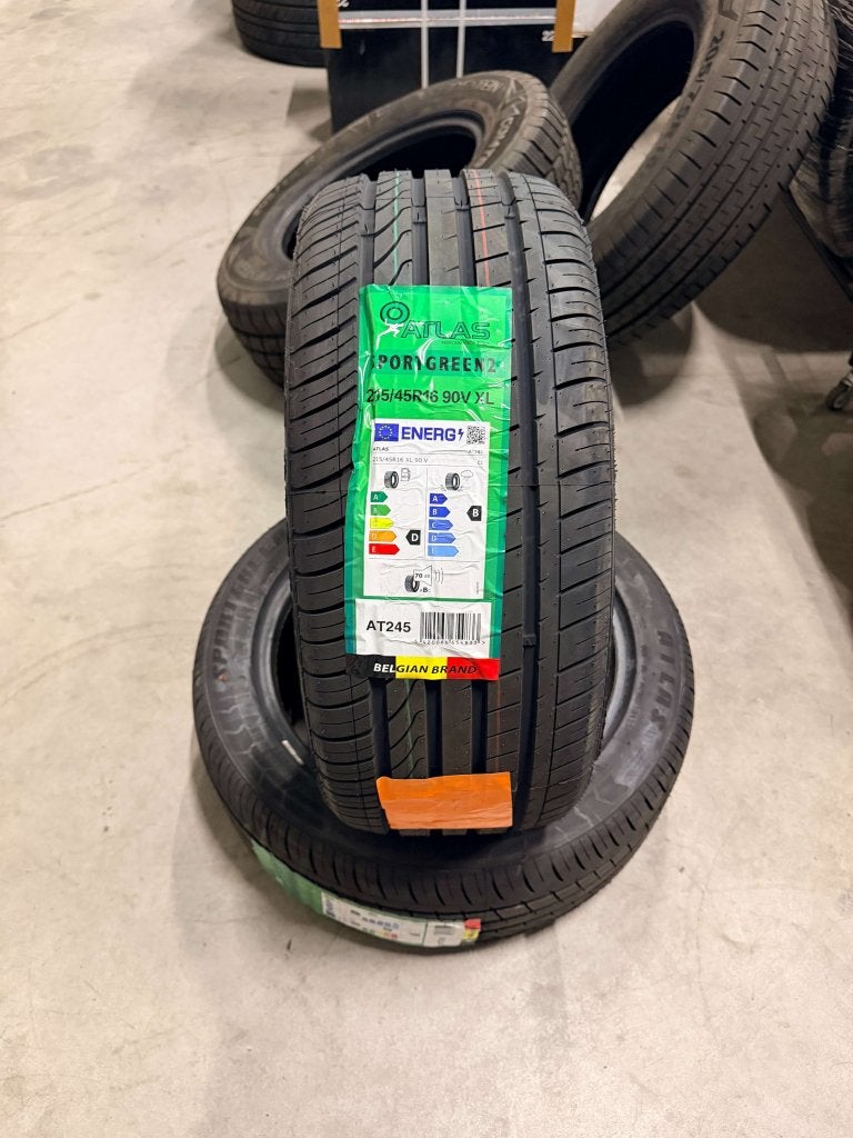 215/45/16 Atlas Greensport 2 nieuw €80,-, Auto-onderdelen, Banden en Velgen, 215 mm, 16 inch, Niet ingevuld, Nieuw