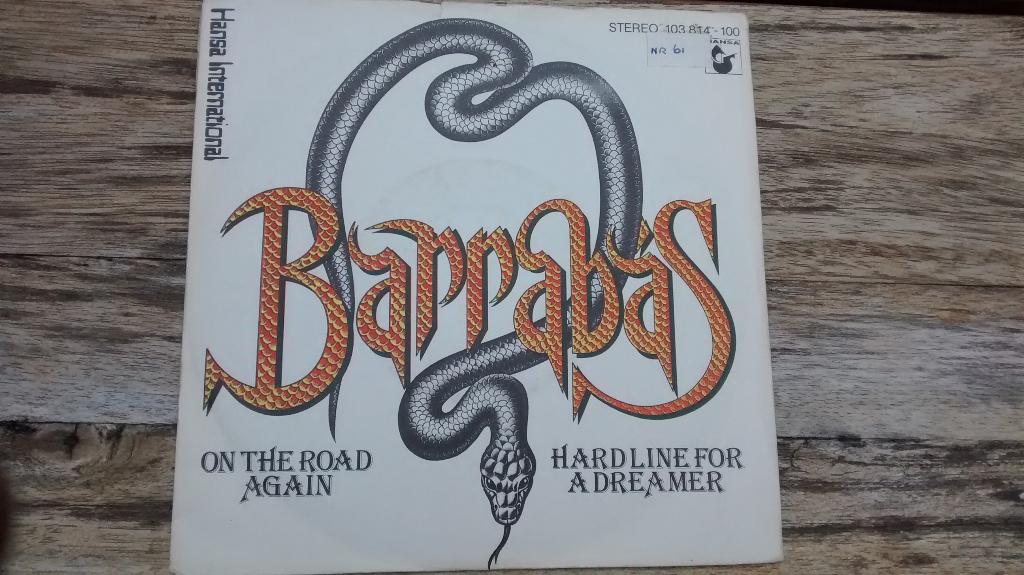 Single - Barrabas - On the road again, Ophalen of Verzenden, Zo goed als nieuw, Dance, Single