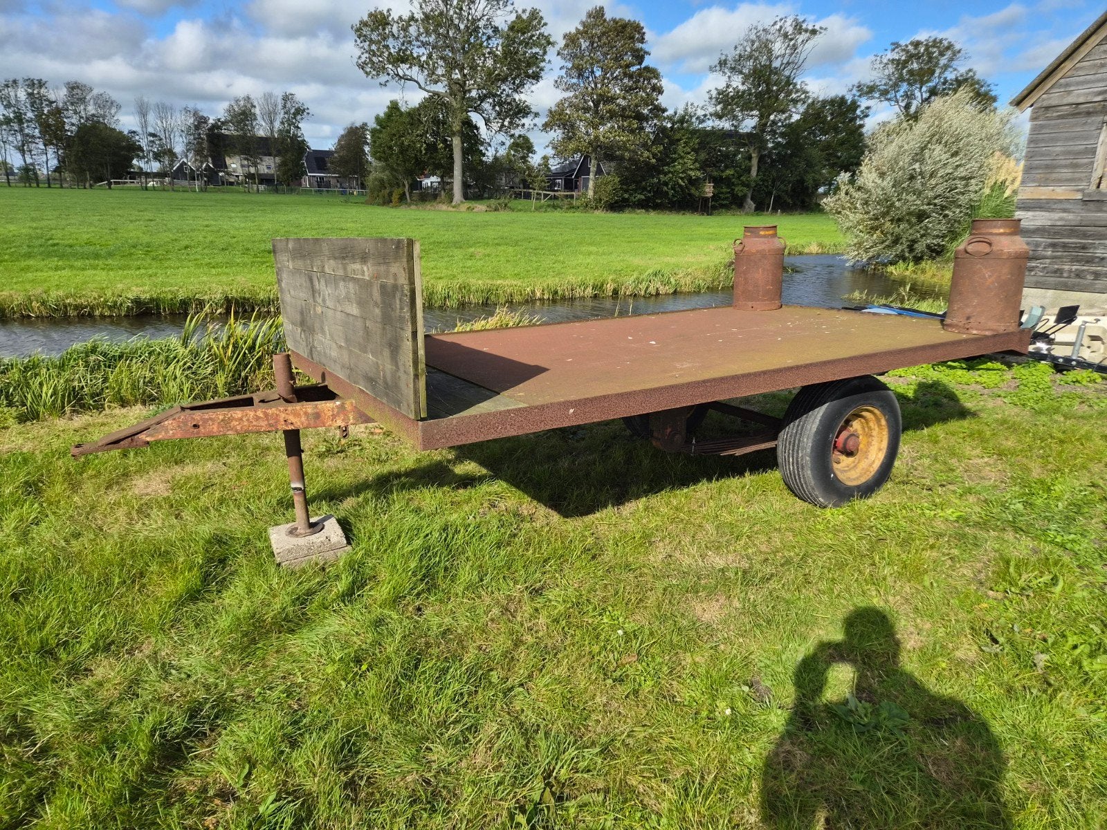 mentor melkbussen wagen oosterzee, Ophalen of Verzenden, Akkerbouw, Transport