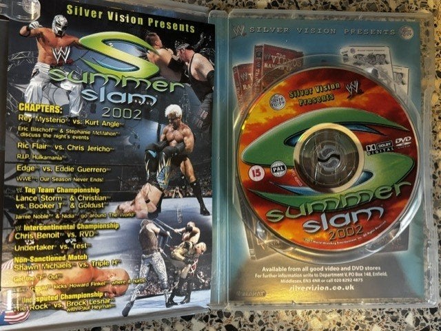 WWF Summerslam 2002, Engels, Overige typen, Ophalen of Verzenden, Zo goed als nieuw