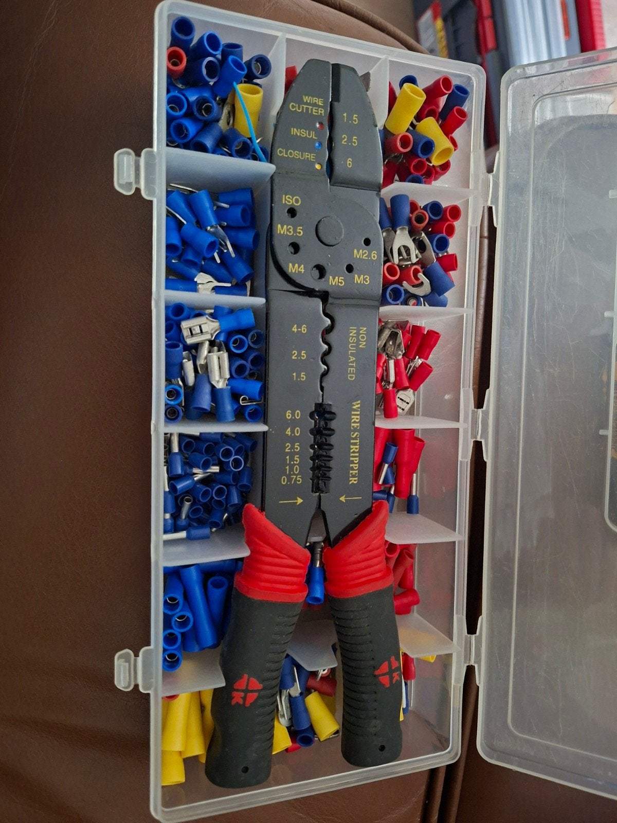 Krimptang set met diverse kabelschoentjes, Ophalen, Nieuw, Tang, Overige merken