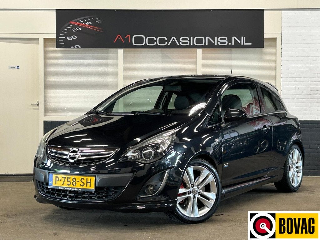 Opel Corsa OPC-Line 1.6-16V T Color Edition (bj 2012), Auto's, Opel, Voorwielaandrijving, Euro 5, Gebruikt, Zwart