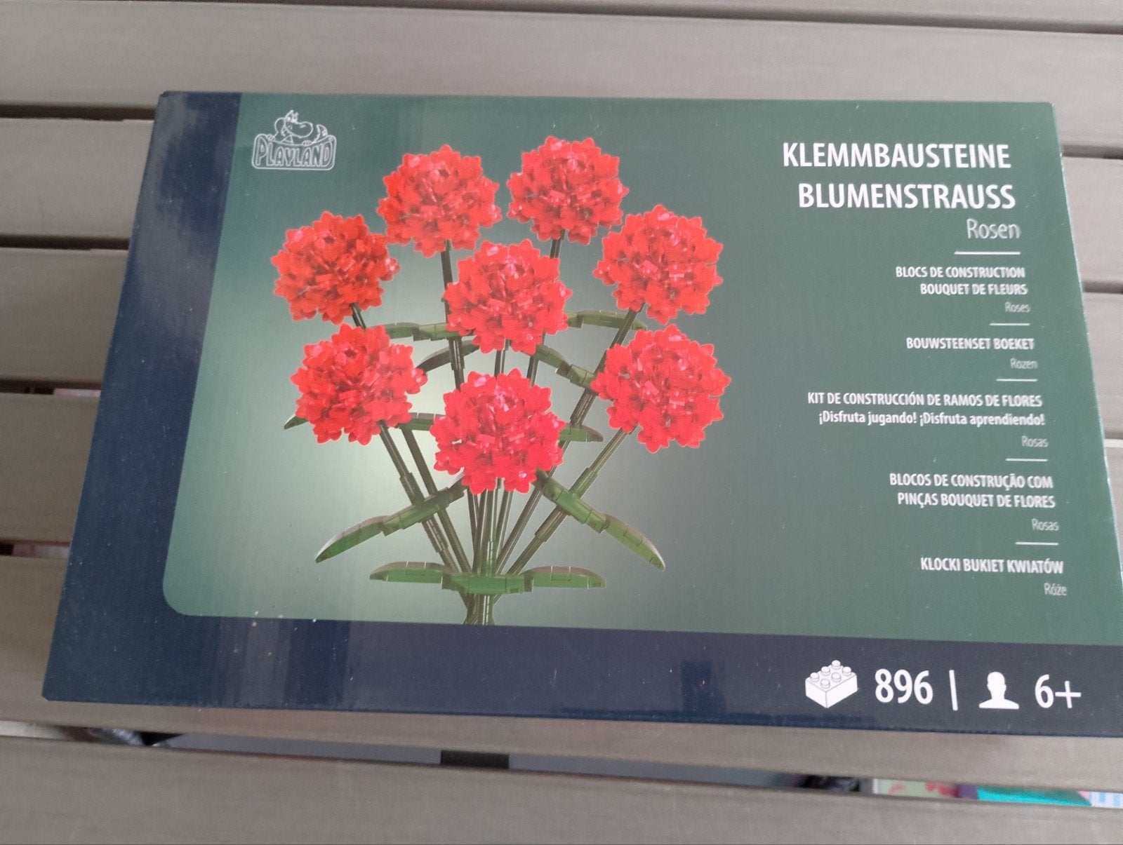 nieuw in doos knutsel bouwsteen set rozen, Hobby en Vrije tijd, Ophalen, Nieuw