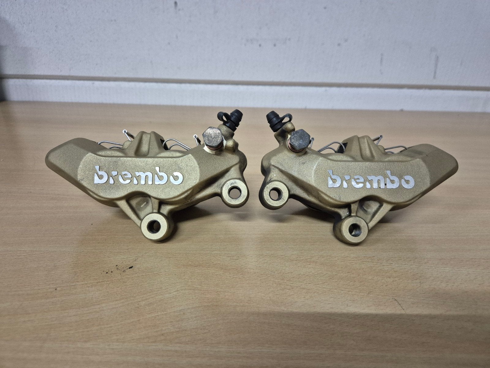 Brembo P4 remklauwen 65mm Aprilia Ducati, Gebruikt, Ophalen of Verzenden, Brembo S.p.A., Via Brembo, 25, 24040 Stezzano BG, Italië