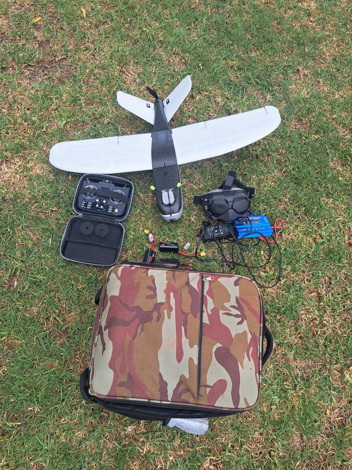 FPV DJI ZOHD vliegtuig vliegklaar, Ophalen of Verzenden, Zo goed als nieuw, Elektro, RTF (Ready to Fly)