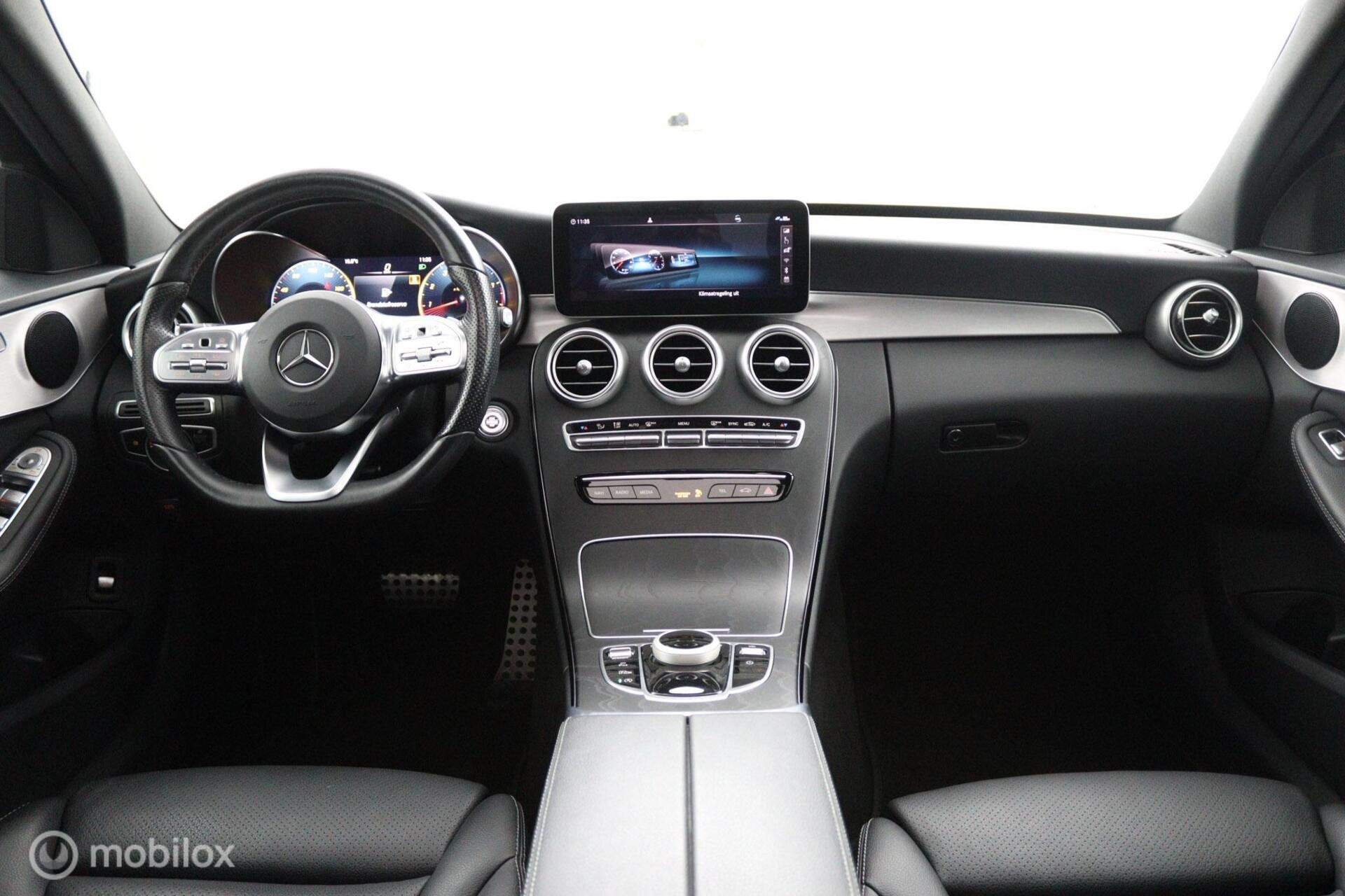 Mercedes C-klasse Estate 180 Business Solution AMG | Pano |, Auto's, Automaat, 1430 kg, 750 kg, 5 stoelen