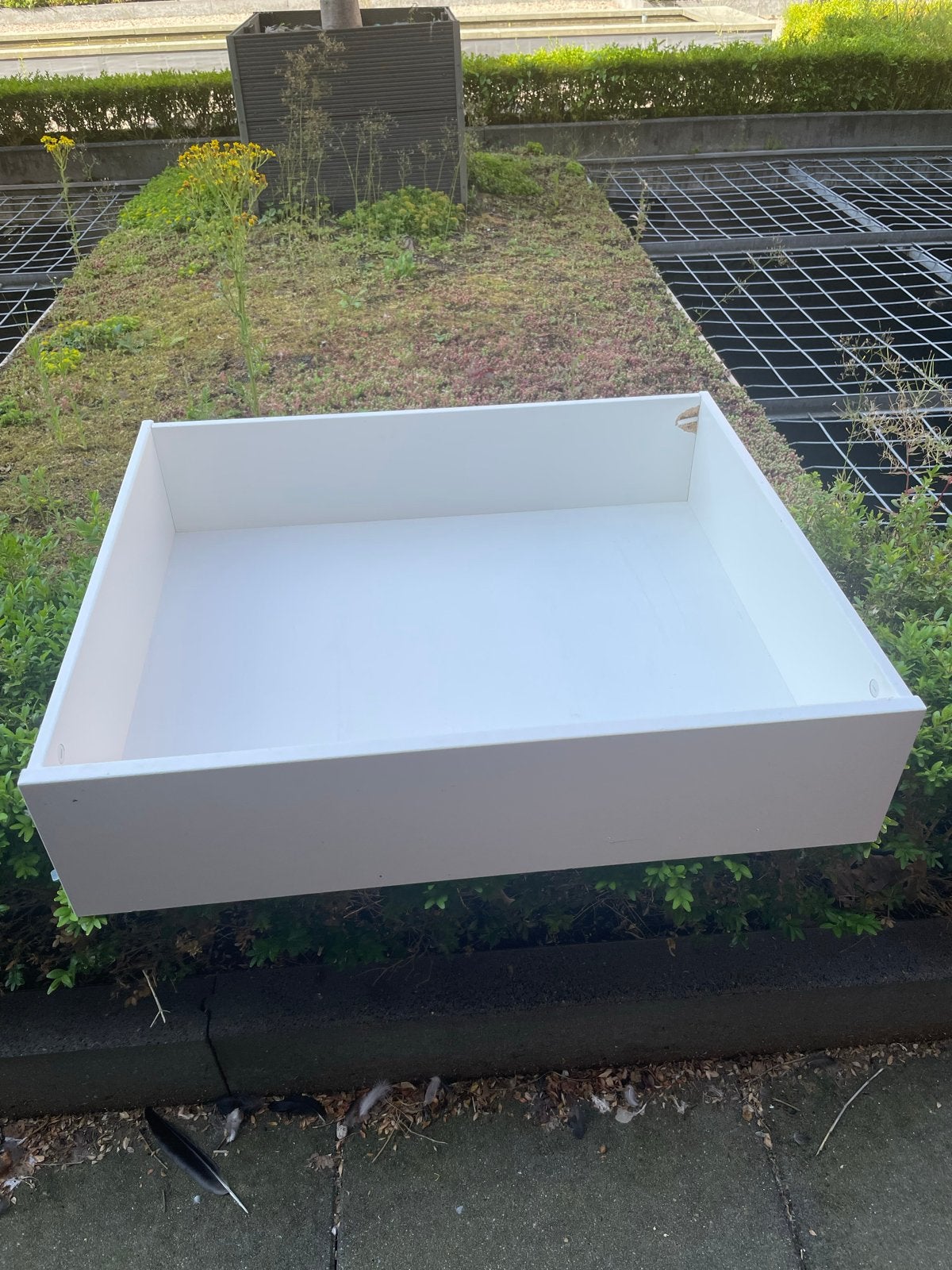 IKEA Komplement lade, roedes, glasplaat en plankjes, Ophalen, Zo goed als nieuw