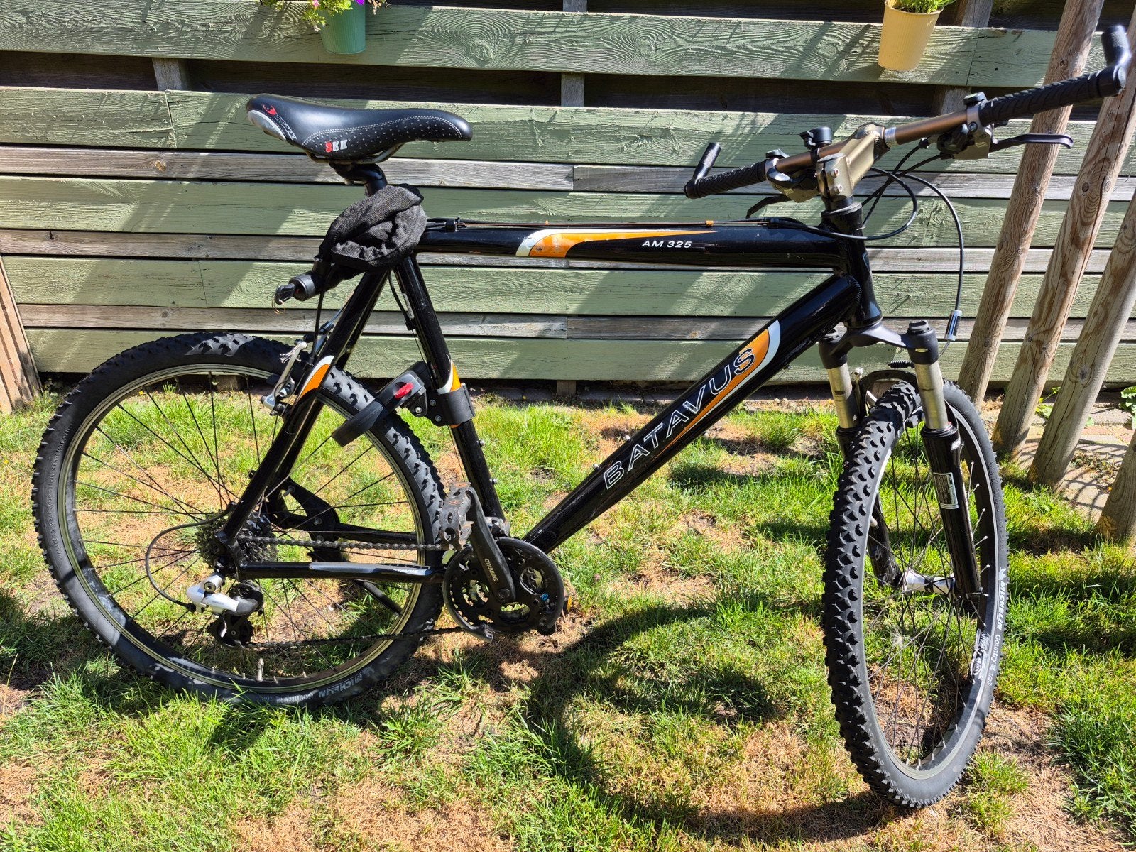 Batavus AM 325 Mountainbike 61 cm  - Zwart/Oranje, Gebruikt, 57 cm of meer, Hardtail, Ophalen