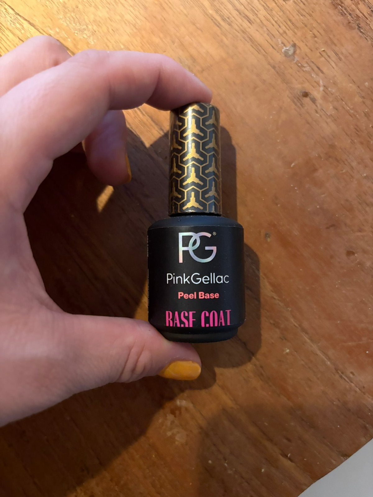 Peel base pink gellac, Ophalen of Verzenden, Zo goed als nieuw, Overige kleuren, Handen en Nagels